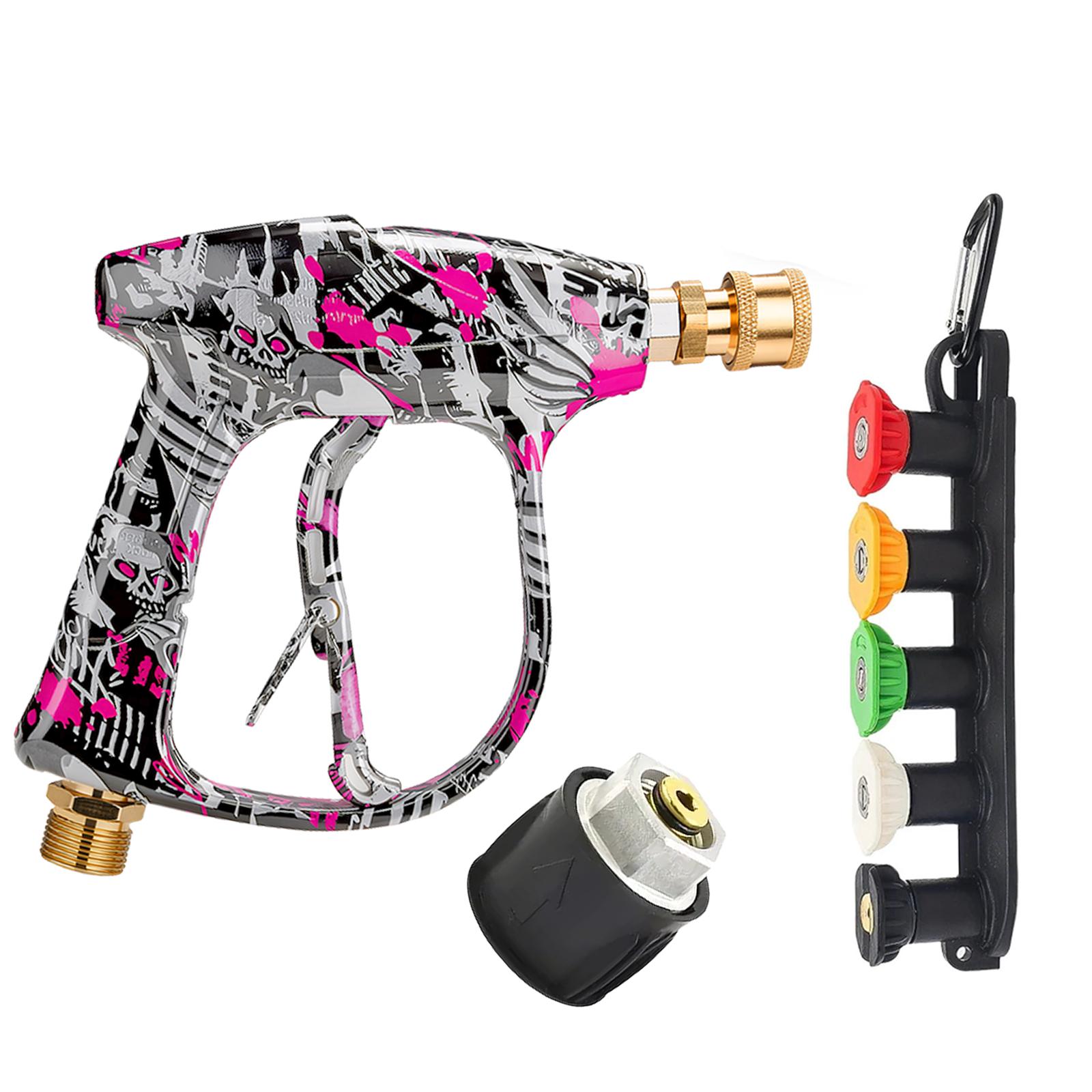 2026 New Design Painted High Pressure Gun, Multipurpose Nozzle Set, Shockproof Base and Karcher Adapter Portable Cleaning
2026 New Design Painted High Pressure Gun, Multipurpose Nozzle Set, Shockproof Base and Karcher Adapter Portable Cleaning