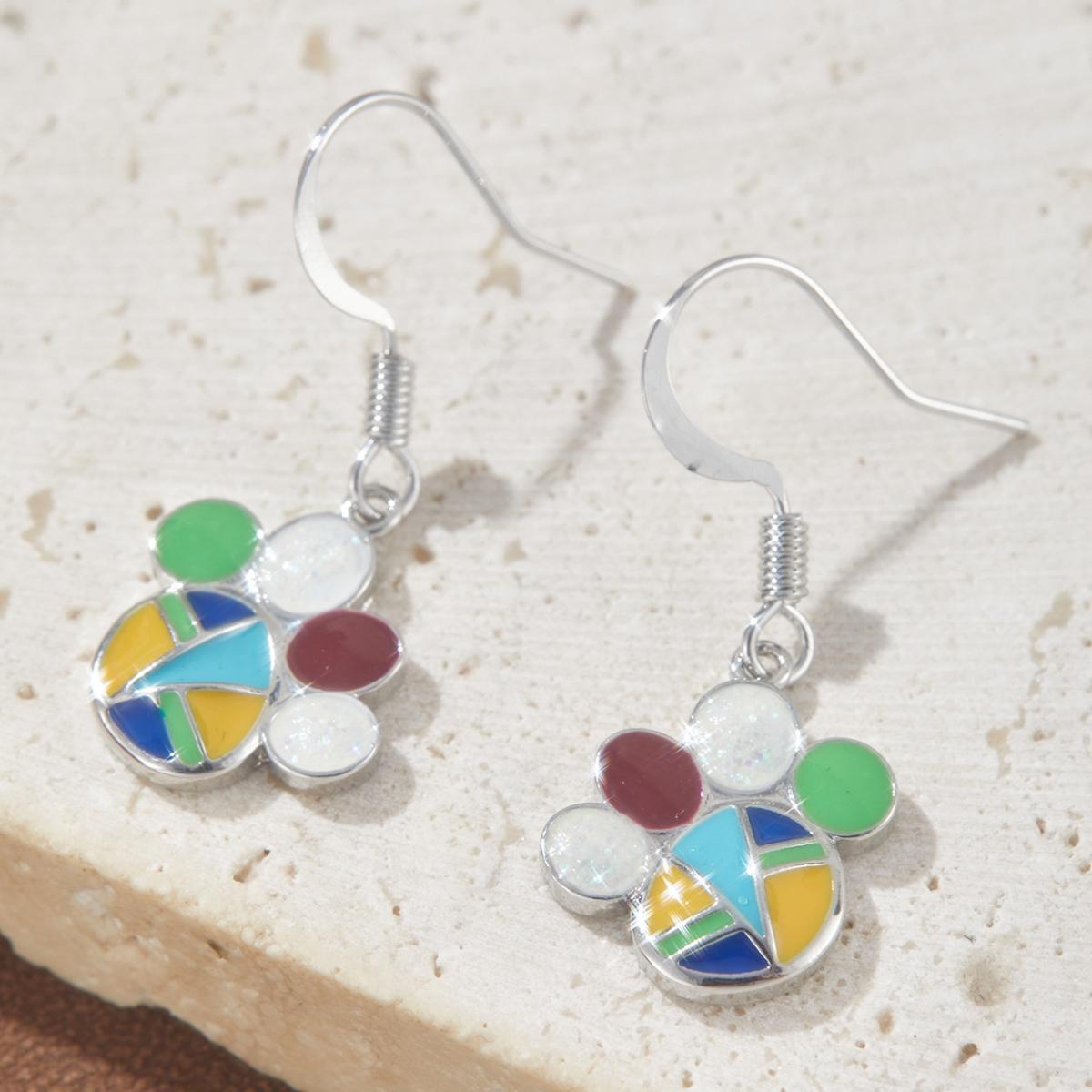 Vintage Cat Paw Earrings Synthetic Turquoise and Artificial Multi-color Animal Paw Print Pendant Earrings, Best for Christmas
Vintage Cat Paw Earrings Synthetic Turquoise and Artificial Multi-color Animal Paw Print Pendant Earrings, Best for Christmas