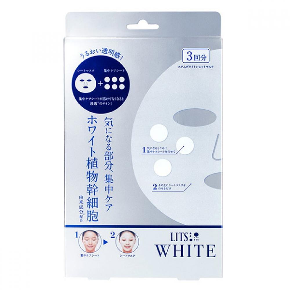 Природная лаборатория, Inc.. Levante Ritz White Stem Bright Shot Маска, 3 шт.