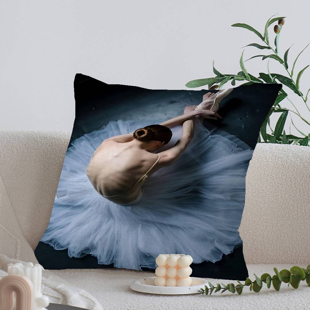Black and White Ballet Girl Ballerina Cushion Cover Inches Farmhouse Decor Home Throw Pillow Covers for Couch Decorations 30X30cm
Black and White Ballet Girl Ballerina Cushion Cover Inches Farmhouse Decor Home Throw Pillow Covers for Couch Decorations 30X30cm