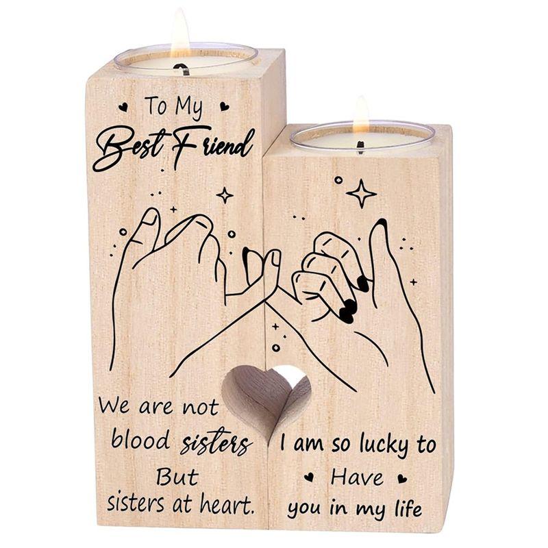 AEE4-Double Sided Printing For Women Gifts For Friends Friendship Gifts Candlesticks Birthday Gifts Wooden Mood Candle Holder
AEE4-Double Sided Printing For Women Gifts For Friends Friendship Gifts Candlesticks Birthday Gifts Wooden Mood Candle Holder