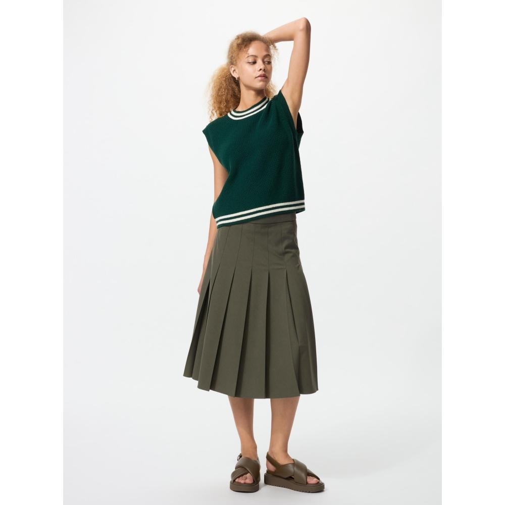 Uniqlo Широкая плиссированная юбка миди Длина юбки 67 71см Короткая длина 08 DARK GRAY/WOMEN S
Uniqlo Широкая плиссированная юбка миди Длина юбки 67 71см Короткая длина 08 DARK GRAY/WOMEN S