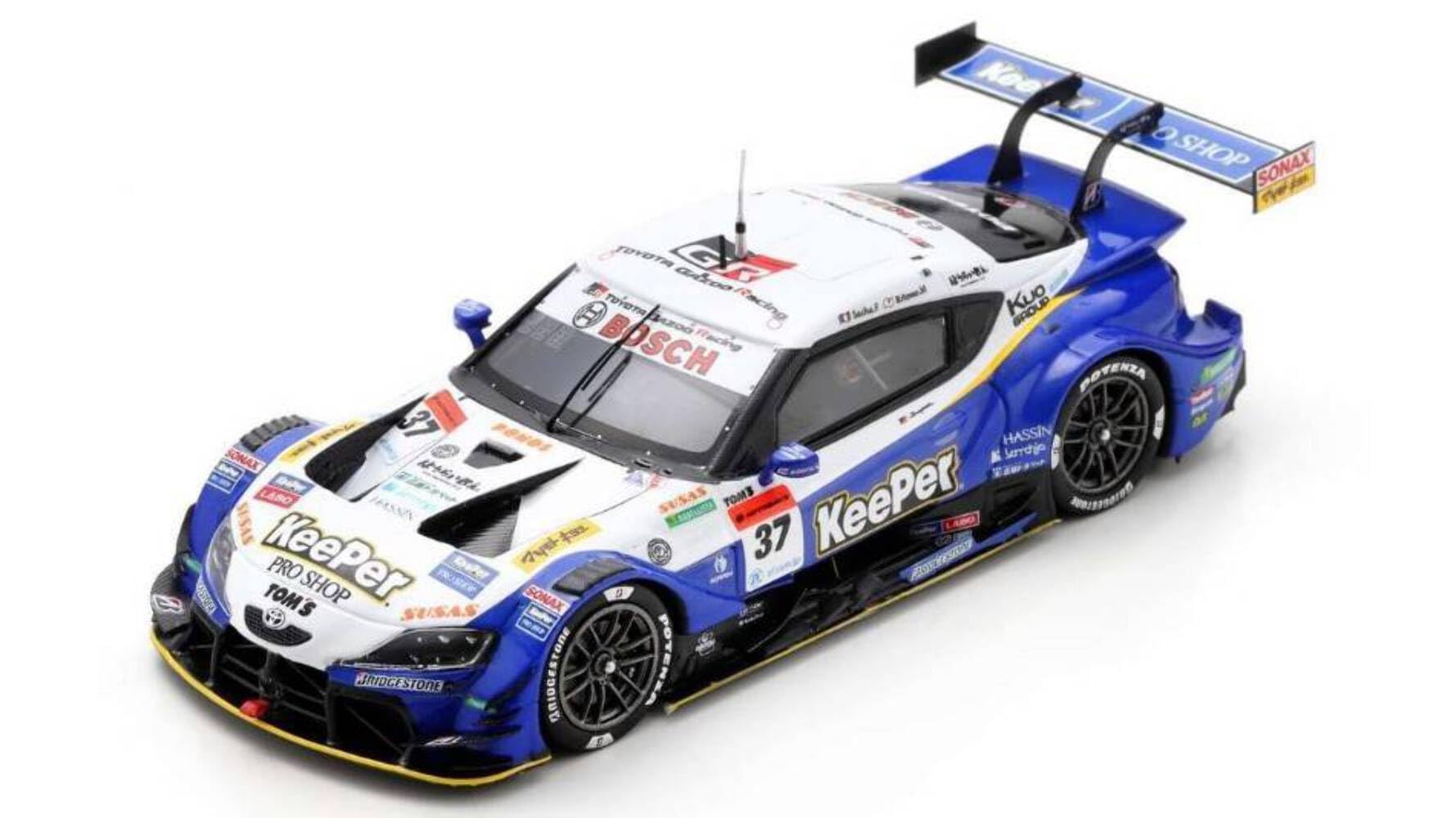 Spark Keeper GR Supra TGR 2022 Super GT GT500 Miyata 1/43 Tom s #37 S. Fenestraz/Rito
Spark Keeper GR Supra TGR 2022 Super GT GT500 Miyata 1/43 Tom s #37 S. Fenestraz/Rito