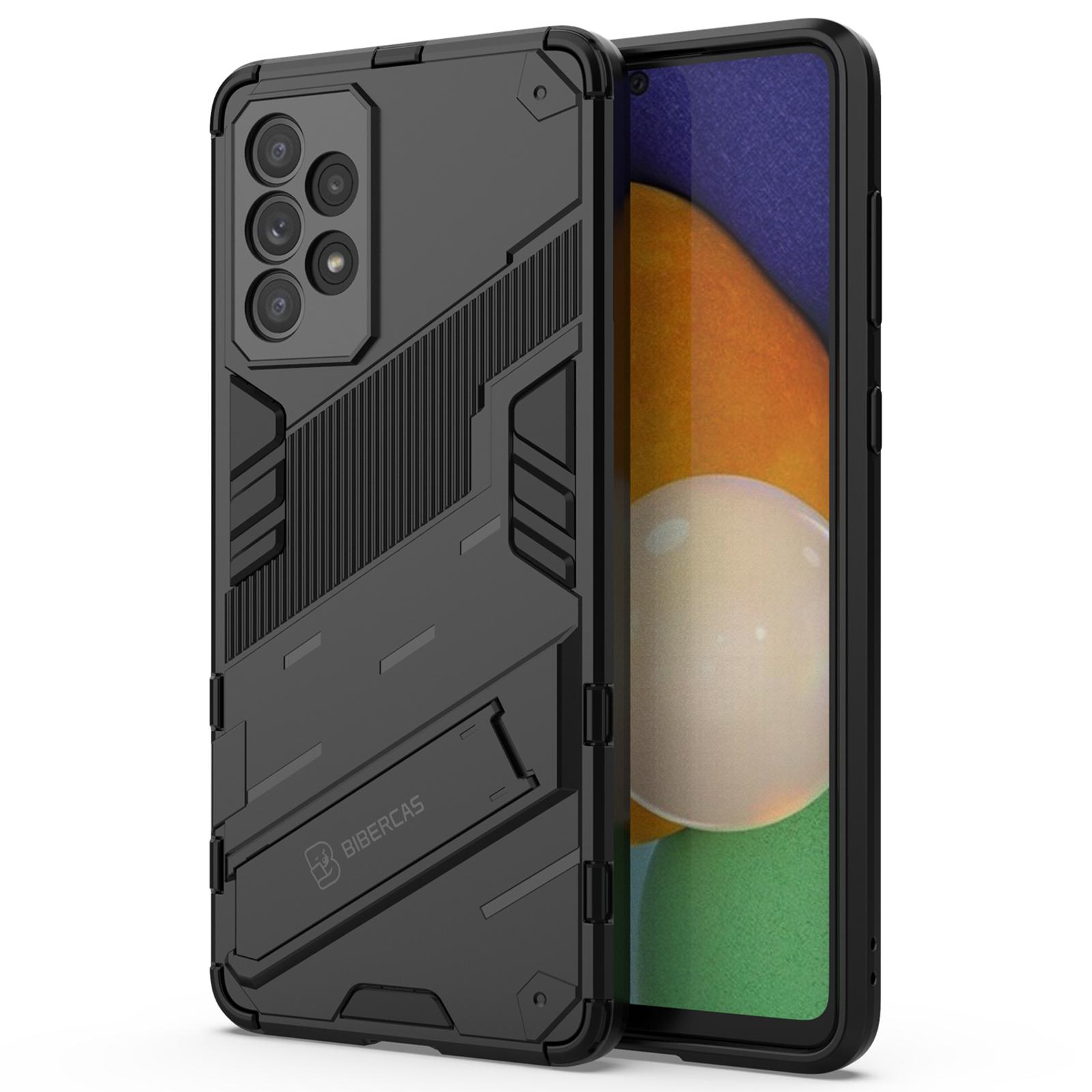 Hands-free Kickstand Design Anti-fall Protection TPU+PC Hybrid Phone Case Shell for Samsung Galaxy A73 5G Black
Hands-free Kickstand Design Anti-fall Protection TPU+PC Hybrid Phone Case Shell for Samsung Galaxy A73 5G Black