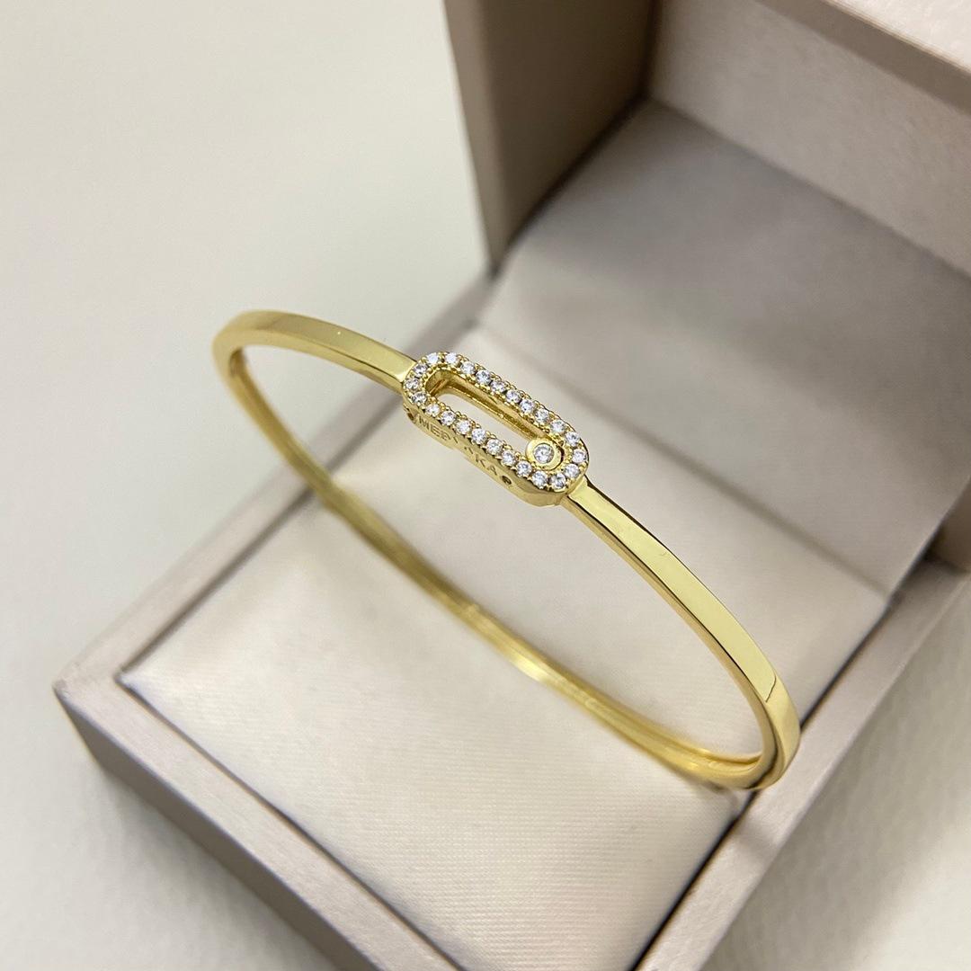 Meijia Move Series: Elegant Diamond Sliding Bracelet for Women - High-End Birthday Gift золотий
Meijia Move Series: Elegant Diamond Sliding Bracelet for Women - High-End Birthday Gift золотий