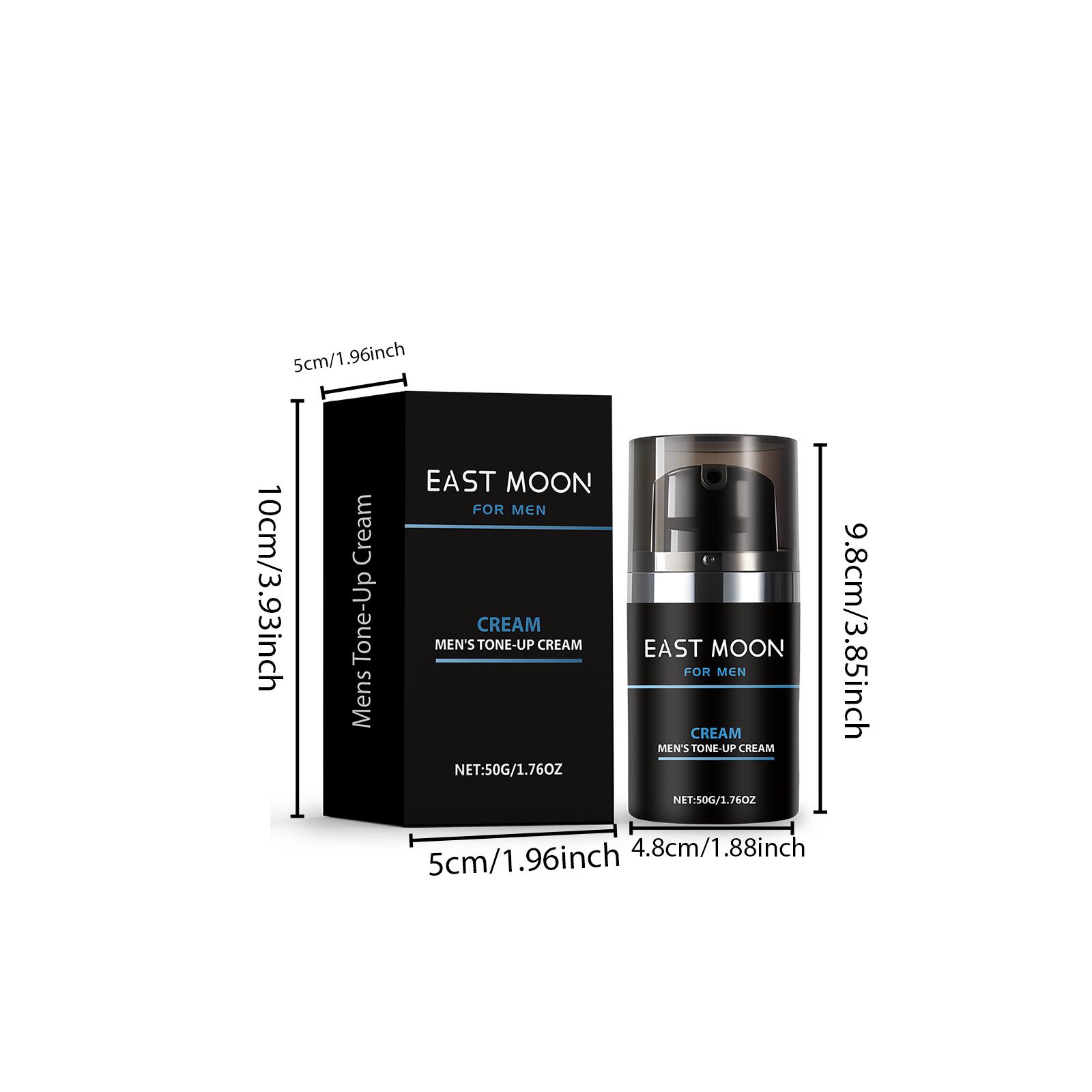 East Moon Men Tone-Up Makeup Cream Oil Control Easy Wear Nourish Brightening Dark Circles Waterproof Full Coverage Base BB Cream 50g
East Moon Men Tone-Up Makeup Cream Oil Control Easy Wear Nourish Brightening Dark Circles Waterproof Full Coverage Base BB Cream 50g