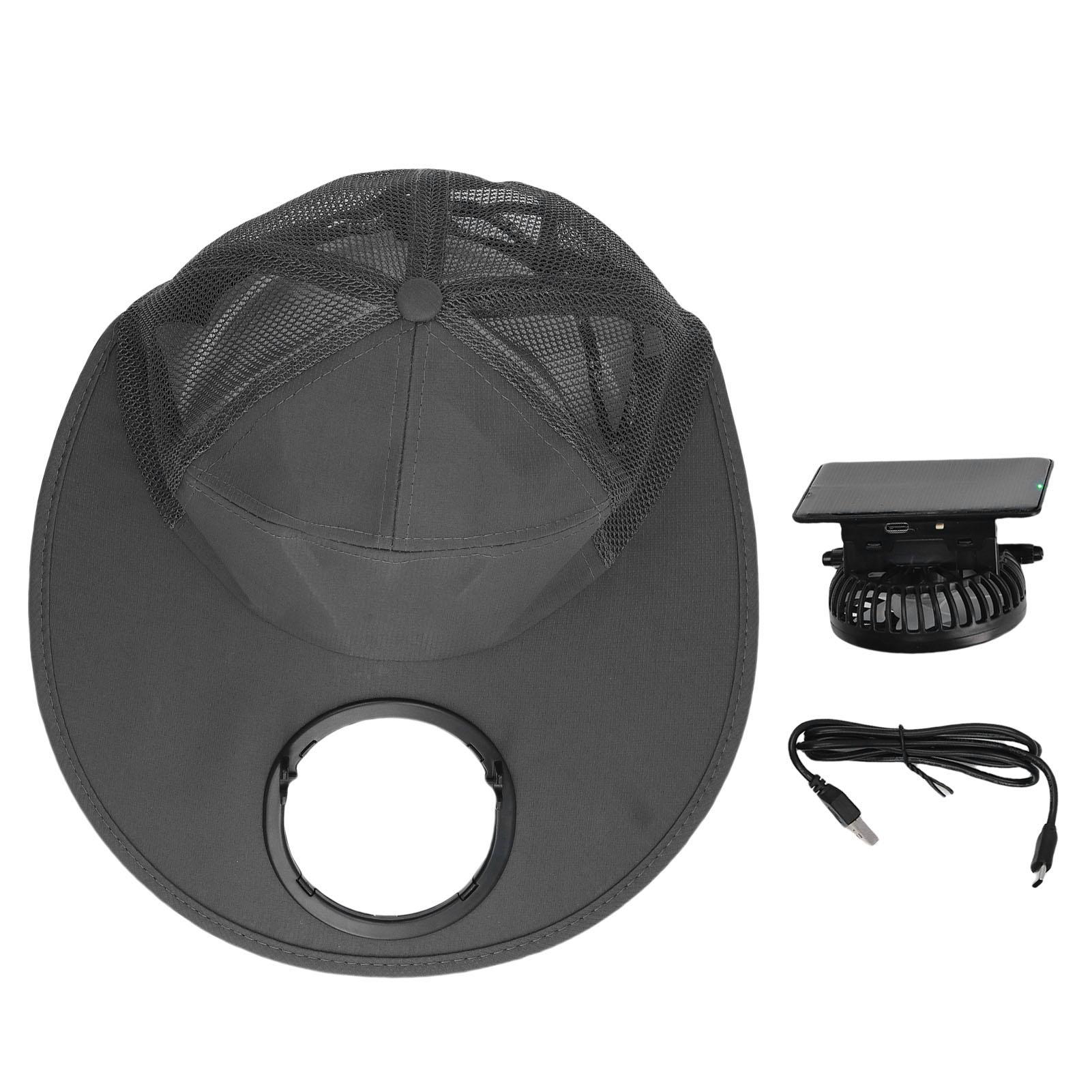 Solar Fan Hat Dark Grey Solor and USB Charging AI Voice Control 3 Gears Wind Speeds Fishing Hat
Solar Fan Hat Dark Grey Solor and USB Charging AI Voice Control 3 Gears Wind Speeds Fishing Hat