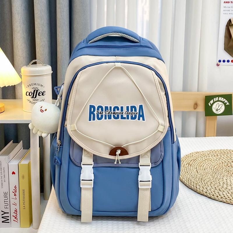 Academy, high school, junior high school, large-capacity schoolbag, casual and light, primary school students reduce the burden of backpacks
Academy, high school, junior high school, large-capacity schoolbag, casual and light, primary school students reduce the burden of backpacks