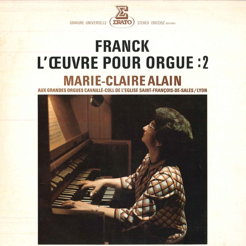 LP Record M.-C.ALAIN - Franck-l ceuvre Pour Orgue:2 ERX2352 ERATO 1978 Japan Classical Used
LP Record M.-C.ALAIN - Franck-l ceuvre Pour Orgue:2 ERX2352 ERATO 1978 Japan Classical Used