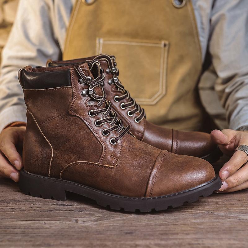 Men s British Style Martin Boots - Autumn/Winter Collection 44
Men s British Style Martin Boots - Autumn/Winter Collection 44
