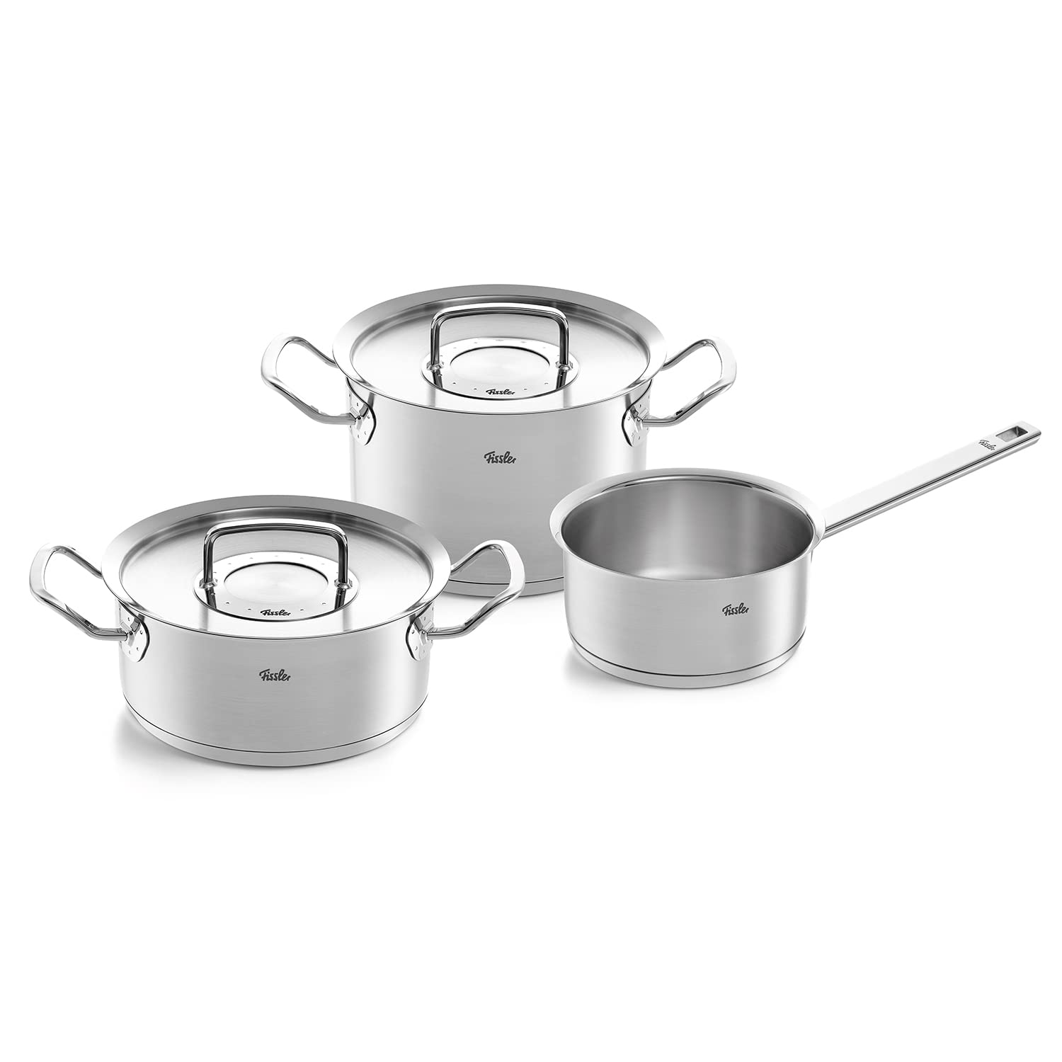 Набір каструль Fissler Каструля з нержавіючої сталі Original Profi Collection Set Кастрюля 20 см Каструля 20 см Каструля 16 см Кришка з нержавіючої сталі 20 см Gas IH срібний
Набір каструль Fissler Каструля з нержавіючої сталі Original Profi Collection Set Кастрюля 20 см Каструля 20 см Каструля 16 см Кришка з нержавіючої сталі 20 см Gas IH срібний