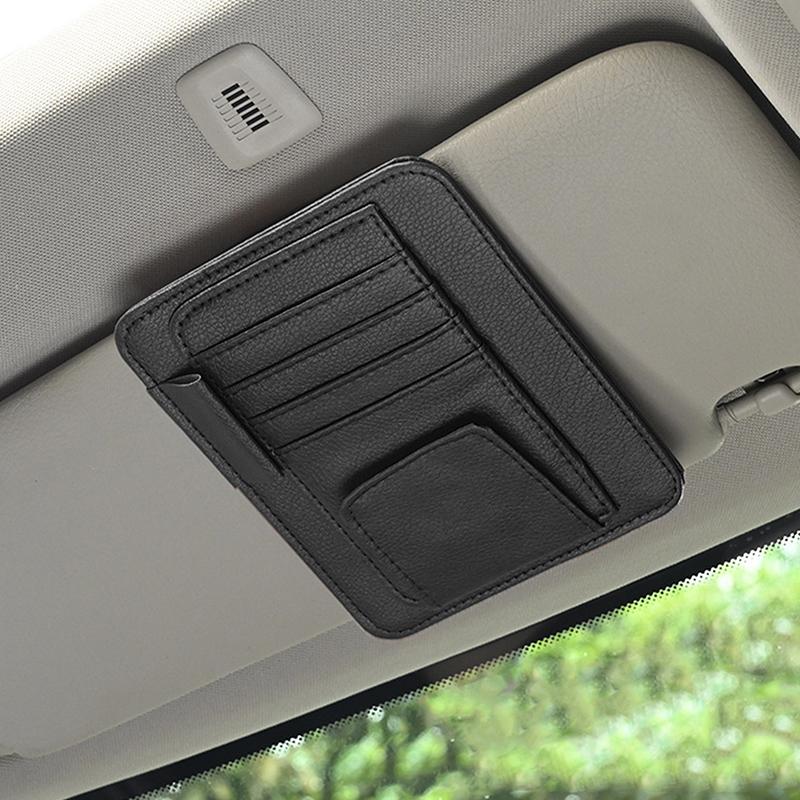 Car Sun Visor Organizer Multi-Pocket Business Card Storage Management Sunglasses Holder Visor Accessories Auto Interior чорний
Car Sun Visor Organizer Multi-Pocket Business Card Storage Management Sunglasses Holder Visor Accessories Auto Interior чорний