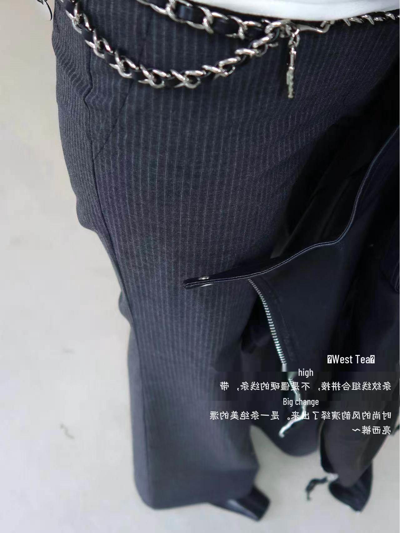 Popchee Witch Trousers: Low-Rise, Stretchy Striped & Solid Black Trousers M Long
Popchee Witch Trousers: Low-Rise, Stretchy Striped & Solid Black Trousers M Long