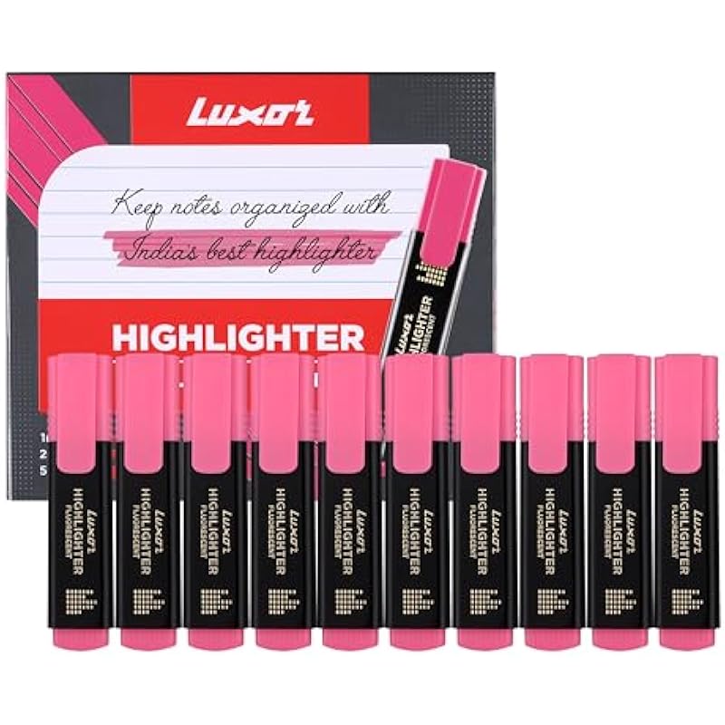 Luxor Highlighter In Rich Green, Pack Of 10, Ideal For Organized Reading And Vibrant Markings 110 зелений
Luxor Highlighter In Rich Green, Pack Of 10, Ideal For Organized Reading And Vibrant Markings 110 зелений