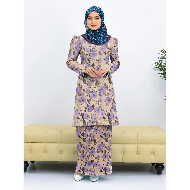 Мусульманский костюм с цветочным принтом Baju Kurung Gurung Rana, удобное дышащее элегантное женское платье Leyla Coulon S бежевый
Мусульманский костюм с цветочным принтом Baju Kurung Gurung Rana, удобное дышащее элегантное женское платье Leyla Coulon S бежевый