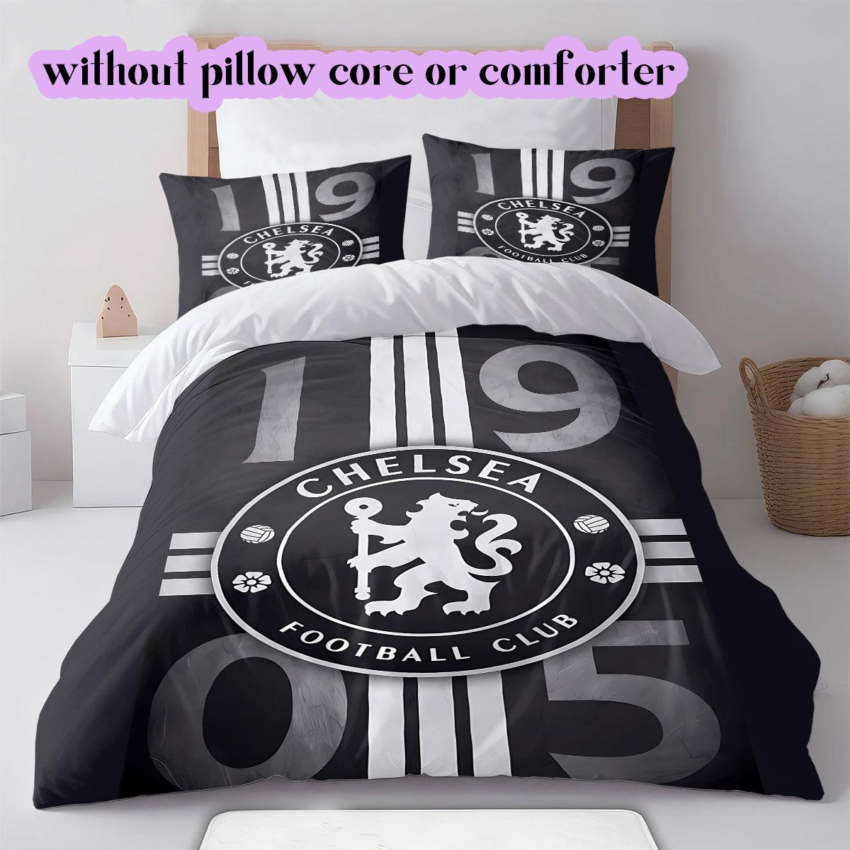 Chelsea F.C Pattern Bedding,Quilt Set Quilt Cover Pillowcase Home Birthday Gift (1*duvet cover+2*pillowcase,without core) 135x200cm
Chelsea F.C Pattern Bedding,Quilt Set Quilt Cover Pillowcase Home Birthday Gift (1*duvet cover+2*pillowcase,without core) 135x200cm