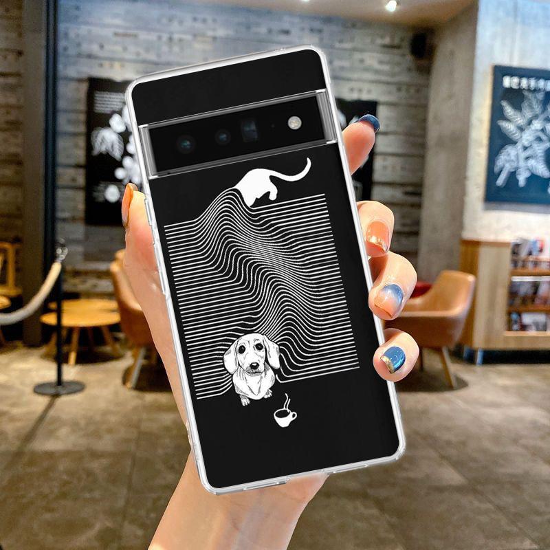 Phone Case Cover for Google Pixel 9 8 7 6 5 4 4XL 7A 6A 5A 4A 3A Pro XL Transparent Soft TPU Shell Dachshund Sausage Dog Pattern For Pixel 9 Pro XL
Phone Case Cover for Google Pixel 9 8 7 6 5 4 4XL 7A 6A 5A 4A 3A Pro XL Transparent Soft TPU Shell Dachshund Sausage Dog Pattern For Pixel 9 Pro XL