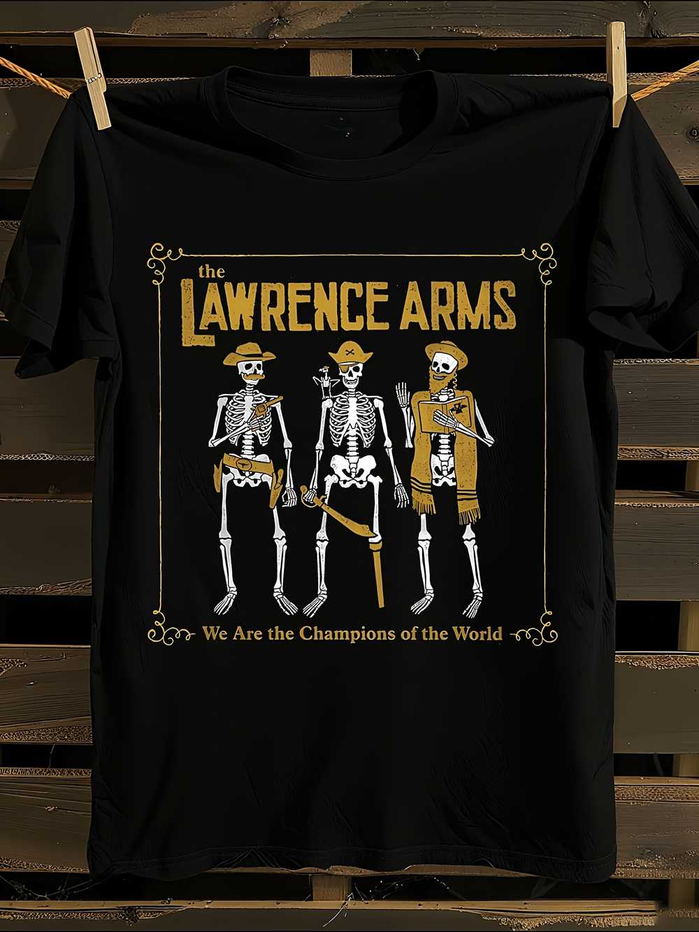 The Lawrence Arms Logo T-Shirt Mens Tshirt Womens Tshirts with Letters Print Short Sleeves T-Shirt Casual Street Tee Shirt Top L
The Lawrence Arms Logo T-Shirt Mens Tshirt Womens Tshirts with Letters Print Short Sleeves T-Shirt Casual Street Tee Shirt Top L