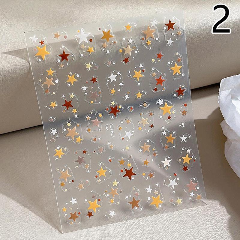 5D Relief Kawaii Colorful Star Nail Art Stickers Multi Macaron Mangxing Nail Decorations Самоклеючі наклейки Аксесуари Diy 2
5D Relief Kawaii Colorful Star Nail Art Stickers Multi Macaron Mangxing Nail Decorations Самоклеючі наклейки Аксесуари Diy 2