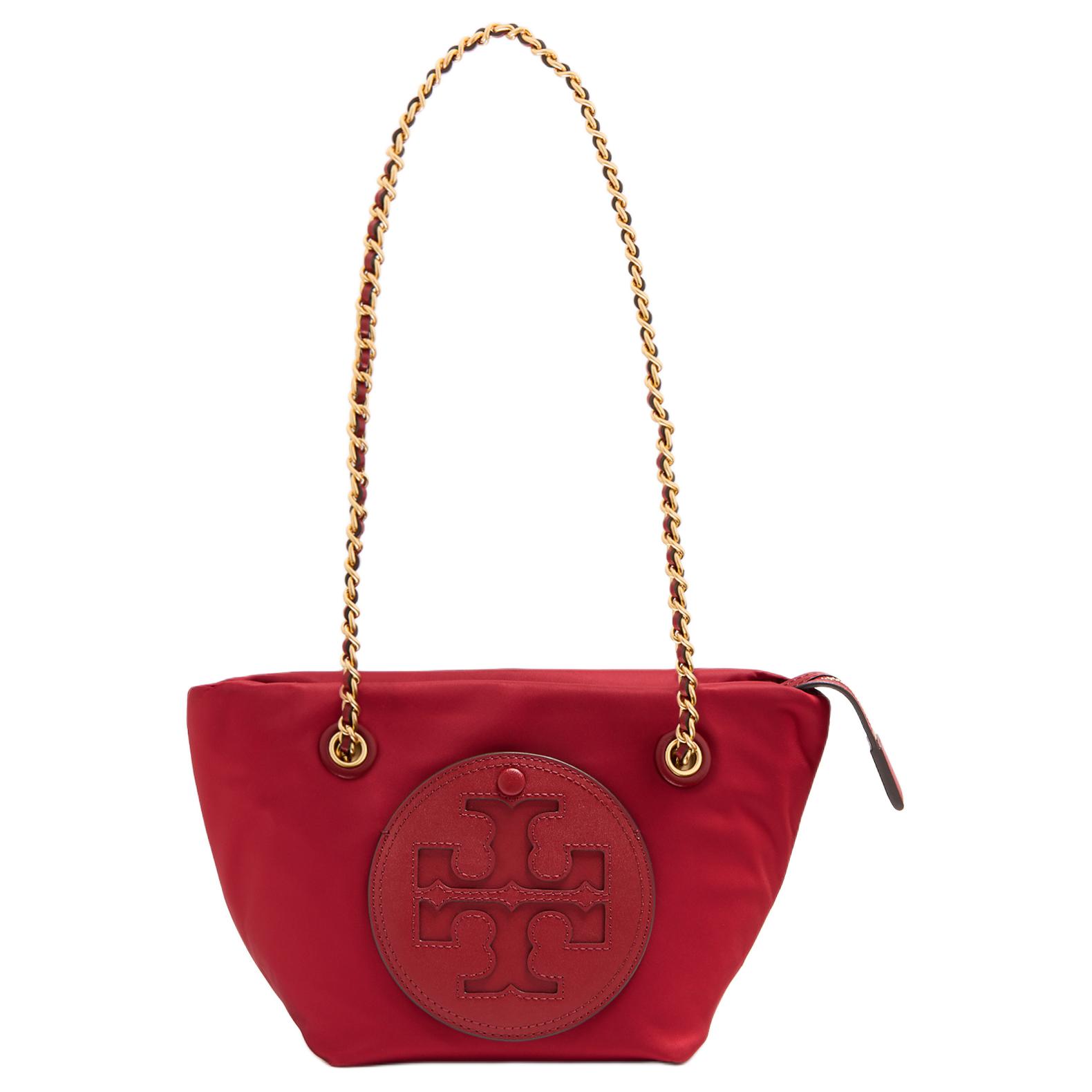 Tory Burch Ella Logo Woven Chain Strap Recycled Nylon Tote Bag Women Tote Red 160183-600 Basic Set (Bag+Dust Bag)
Tory Burch Ella Logo Woven Chain Strap Recycled Nylon Tote Bag Women Tote Red 160183-600 Basic Set (Bag+Dust Bag)