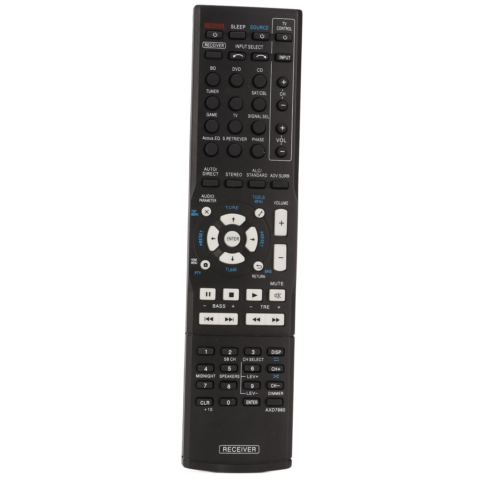 Replacement AV Receiver Remote Wear Resistant Remote Control for Pioneer AV Receiver for Vsx 522 K
Replacement AV Receiver Remote Wear Resistant Remote Control for Pioneer AV Receiver for Vsx 522 K