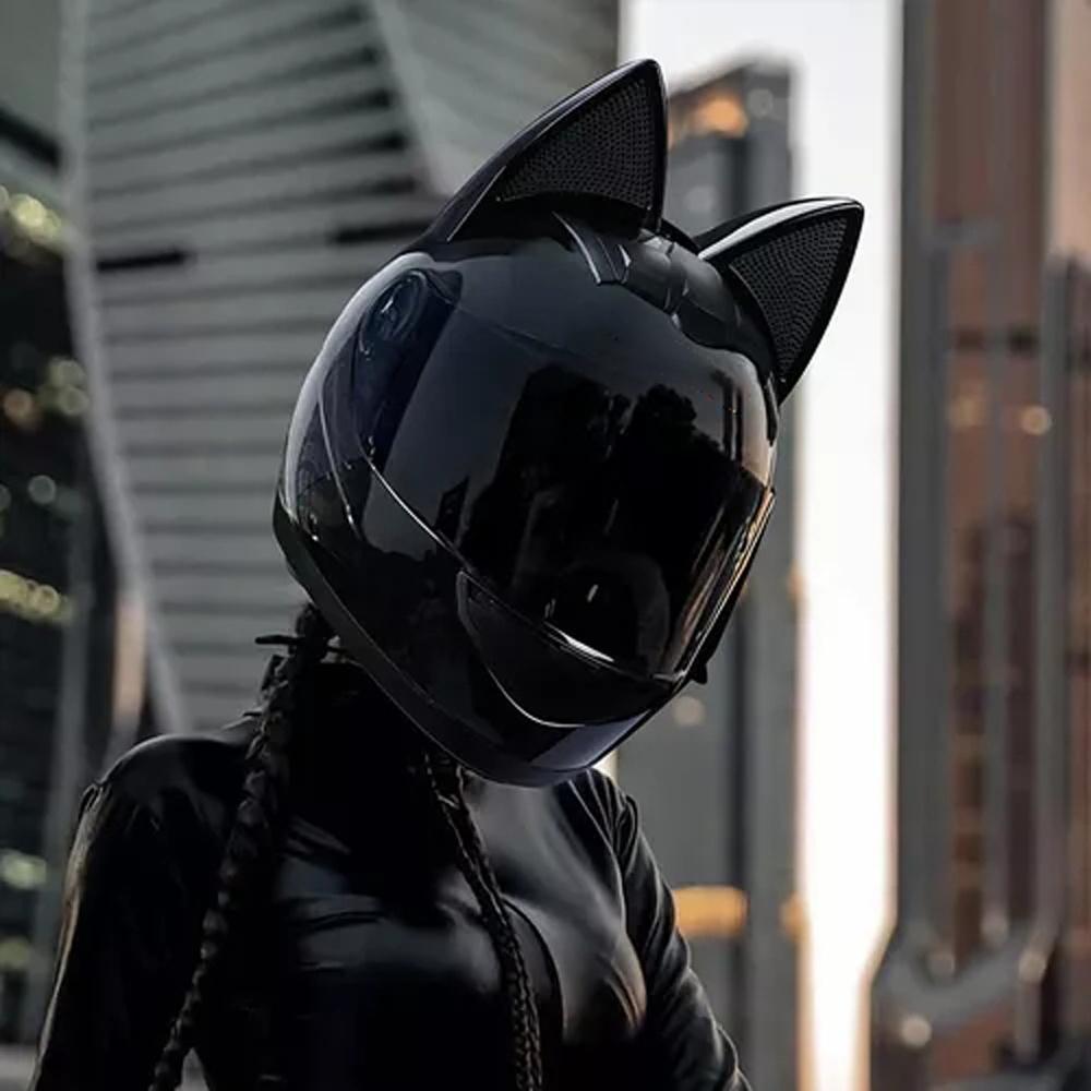 Мотоциклетный шлем Cool Cat Ear Full Face Helmet Удобный и дышащий для мужчин и женщин на все сезоны
Мотоциклетный шлем Cool Cat Ear Full Face Helmet Удобный и дышащий для мужчин и женщин на все сезоны