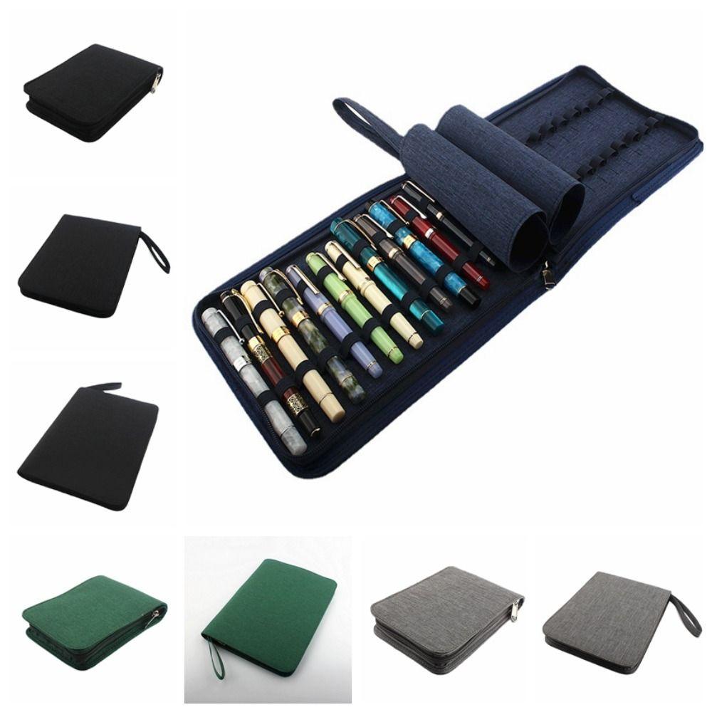 10 /24/48 Slots Large Capacity Fountain Pencil Case Pen Container Bag Pencil Bag Children Gifts black-10 slots
10 /24/48 Slots Large Capacity Fountain Pencil Case Pen Container Bag Pencil Bag Children Gifts black-10 slots