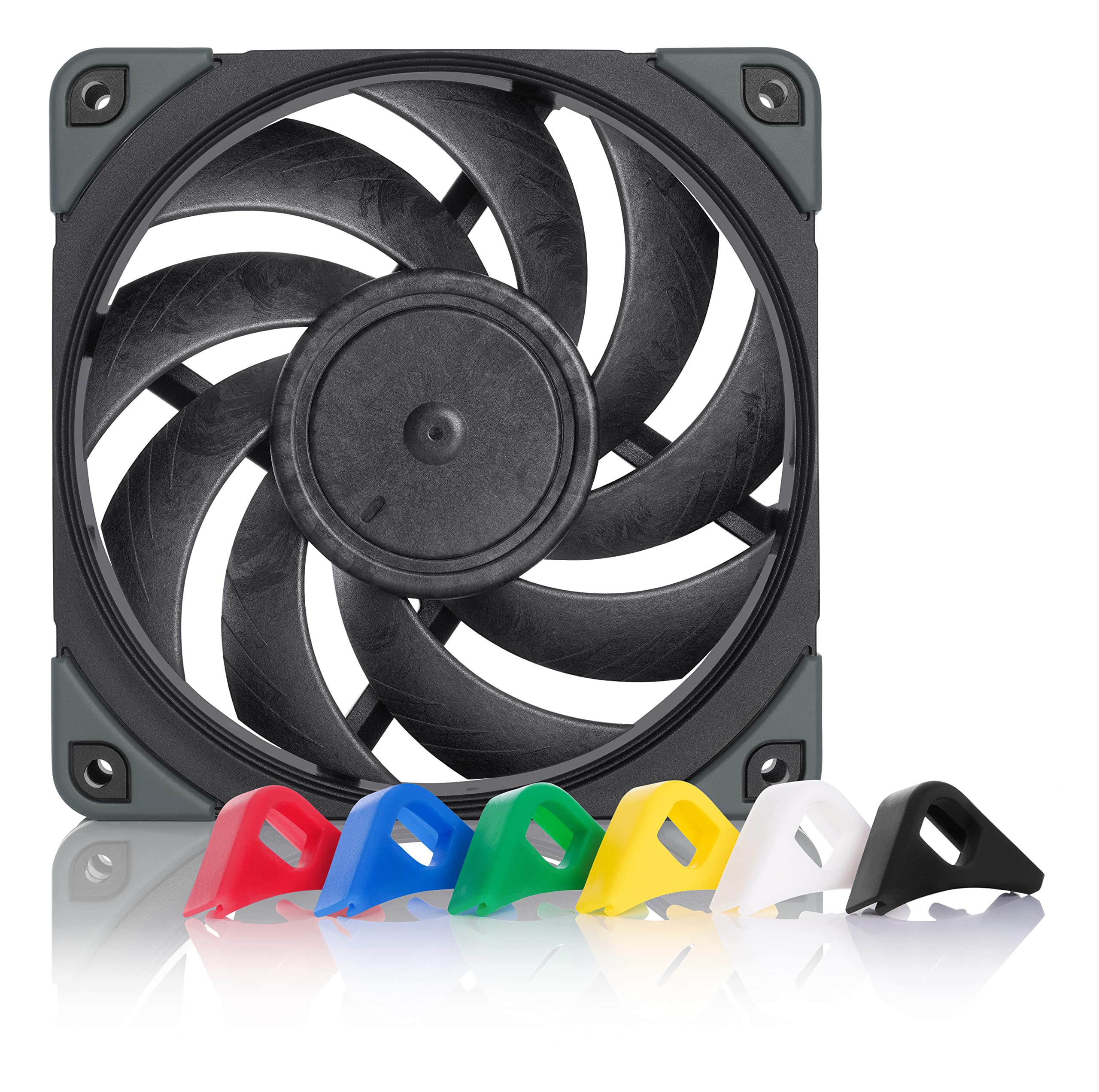 Noctua PWM Premium Quiet Connection NF-A12x25 chromax.black.swap, Fan, 4-Pin (120mm, Black)
Noctua PWM Premium Quiet Connection NF-A12x25 chromax.black.swap, Fan, 4-Pin (120mm, Black)