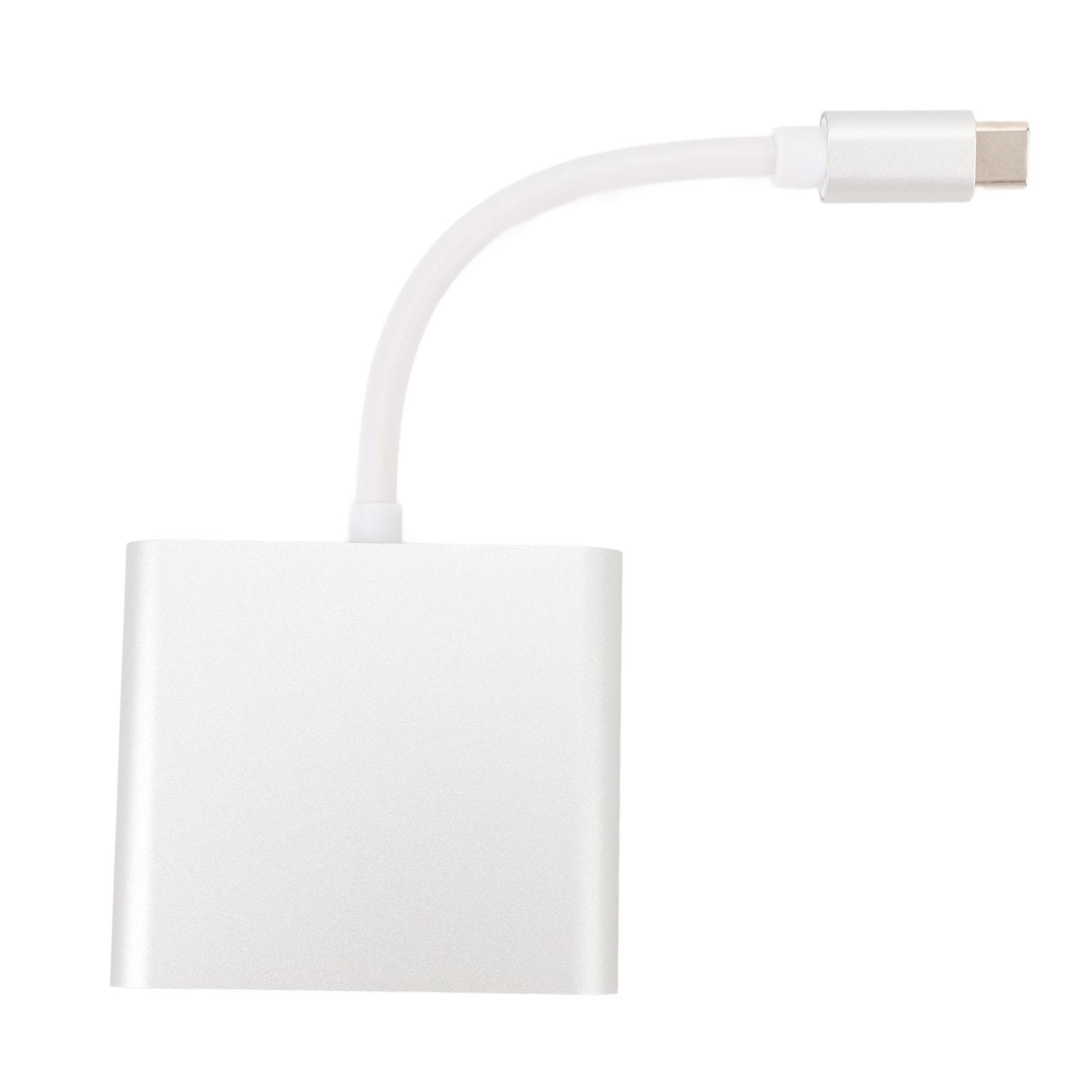 Адаптер 3 в 1 Type C USB C на USB 3.0 4K HD Мультимедийный интерфейс PD Конвертер для ноутбука телефона
Адаптер 3 в 1 Type C USB C на USB 3.0 4K HD Мультимедийный интерфейс PD Конвертер для ноутбука телефона