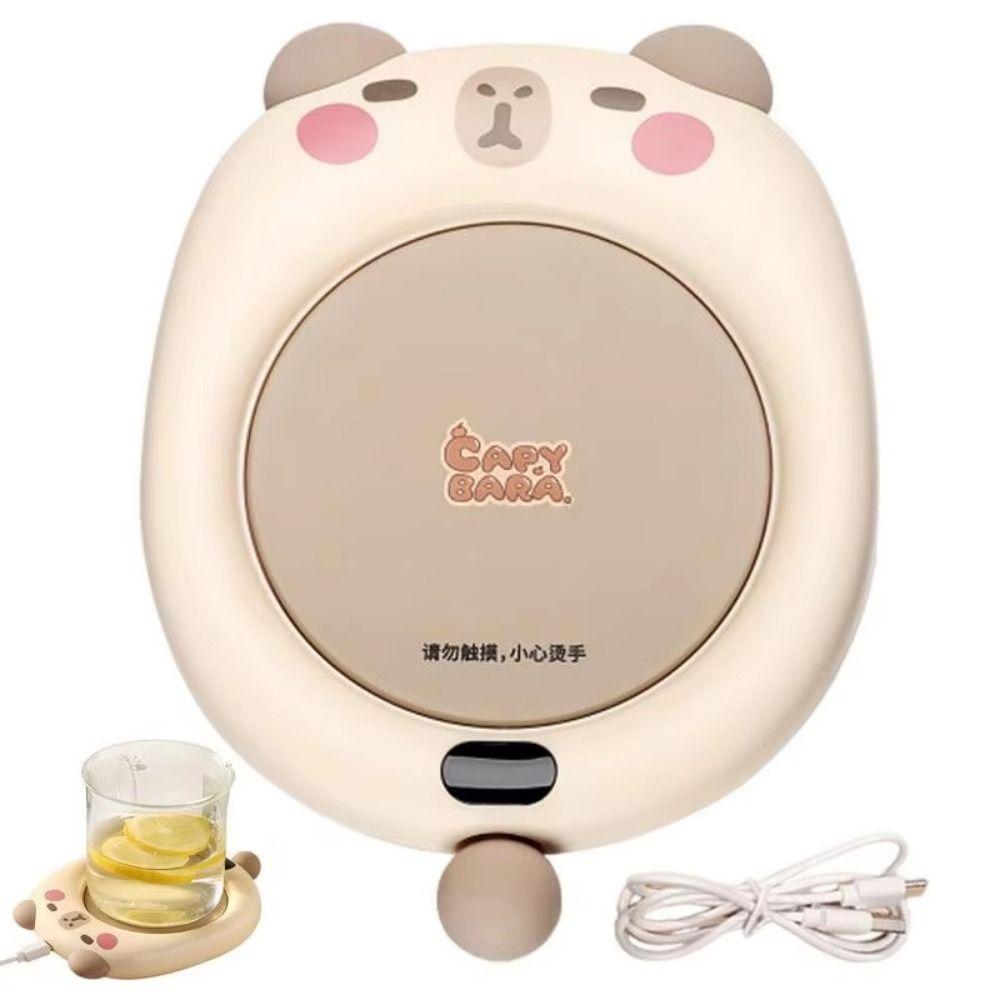 Non-slip Coffee Mug Warmer Cartoon Animal Constant Heating Coaster Cute Desk Cup Heating Pad Tea Green 45-55-65°
Non-slip Coffee Mug Warmer Cartoon Animal Constant Heating Coaster Cute Desk Cup Heating Pad Tea Green 45-55-65°