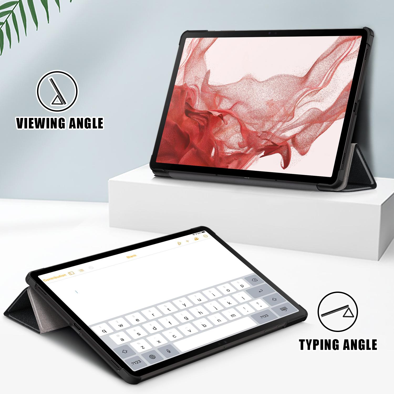 For Samsung Galaxy Tab S10+ Wi-Fi SM-X820 SM-X826B/Tab S9+/S9 FE+ PU Leather Trifold Stand Cover Smart Tablet Case Rose Gold
For Samsung Galaxy Tab S10+ Wi-Fi SM-X820 SM-X826B/Tab S9+/S9 FE+ PU Leather Trifold Stand Cover Smart Tablet Case Rose Gold