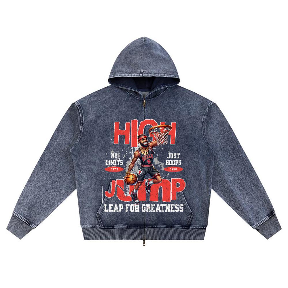 DTG print Knitted Denim Zip-Up Hoodie High Jump Brother Print Zipper Hoodies XL темно-синий
DTG print Knitted Denim Zip-Up Hoodie High Jump Brother Print Zipper Hoodies XL темно-синий