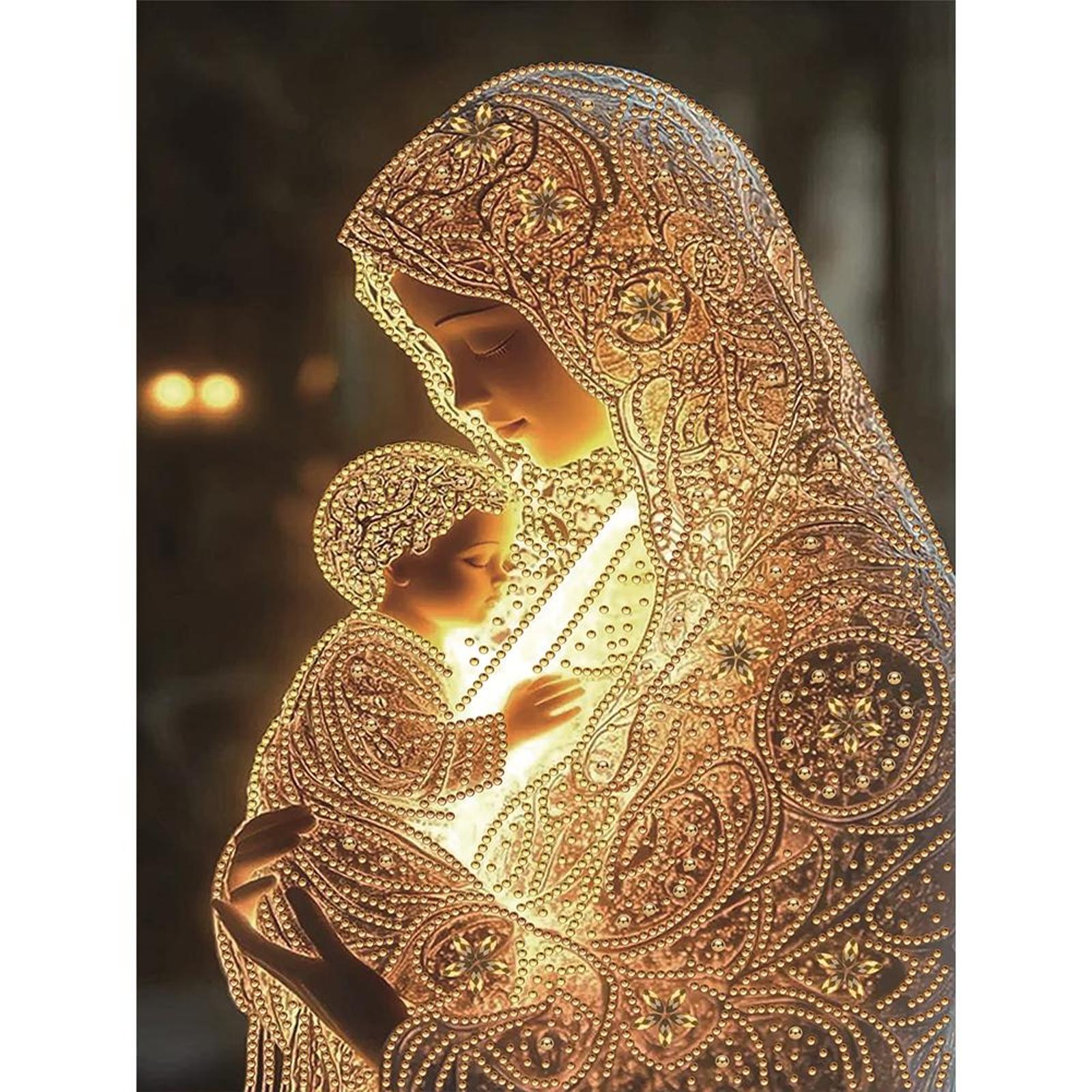 5D DIY Partial Special Shaped Drill Diamond Painting Kit Marian Decor 30x40cm
5D DIY Partial Special Shaped Drill Diamond Painting Kit Marian Decor 30x40cm