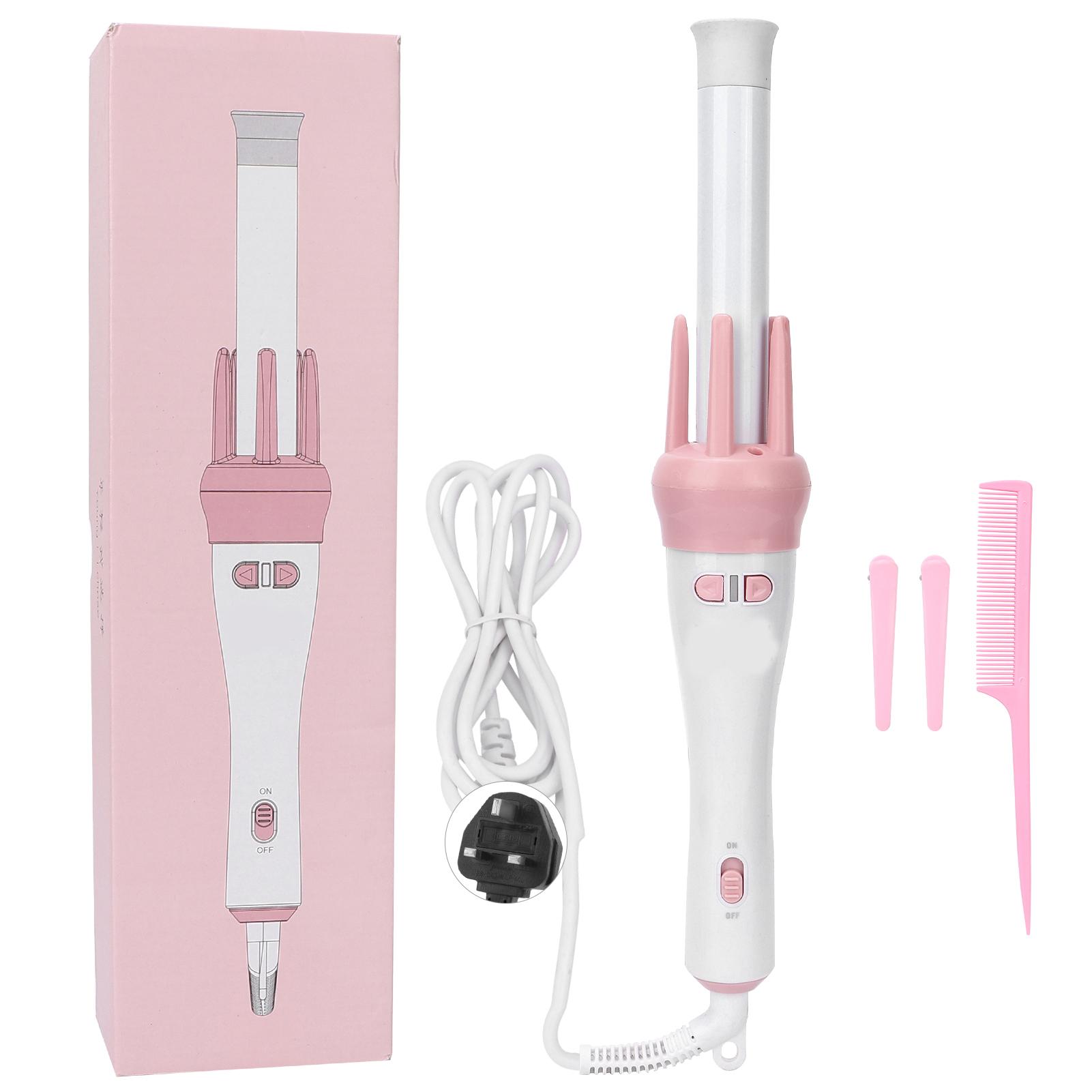 Профессиональные керамические щипцы для завивки волос, автоматические вращающиеся на 360° щипцы для завивки волос, электрическая палочка для завивки волос, 110‑240 В UK Plug
Профессиональные керамические щипцы для завивки волос, автоматические вращающиеся на 360° щипцы для завивки волос, электрическая палочка для завивки волос, 110‑240 В UK Plug