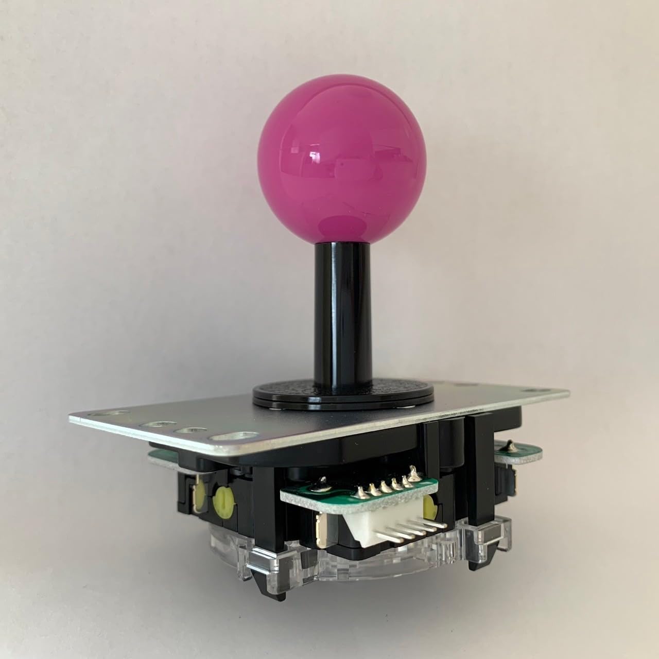 Sanwa Electronics Quiet Joystick Lever, Adjustable Switch, Violet, PCB Type, Flat Metal Plate, Shaft Cover, JLX-TPML-8YT-SK-VI
Sanwa Electronics Quiet Joystick Lever, Adjustable Switch, Violet, PCB Type, Flat Metal Plate, Shaft Cover, JLX-TPML-8YT-SK-VI