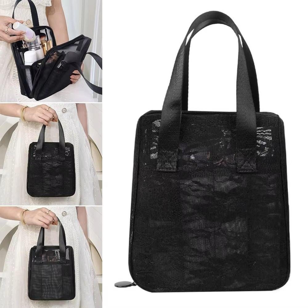 Mesh/Lace Portable Toiletry Pouch Comfortable Handle Foldable Mesh Tote Mesh Shower Bag Outdoor Mesh S
Mesh/Lace Portable Toiletry Pouch Comfortable Handle Foldable Mesh Tote Mesh Shower Bag Outdoor Mesh S
