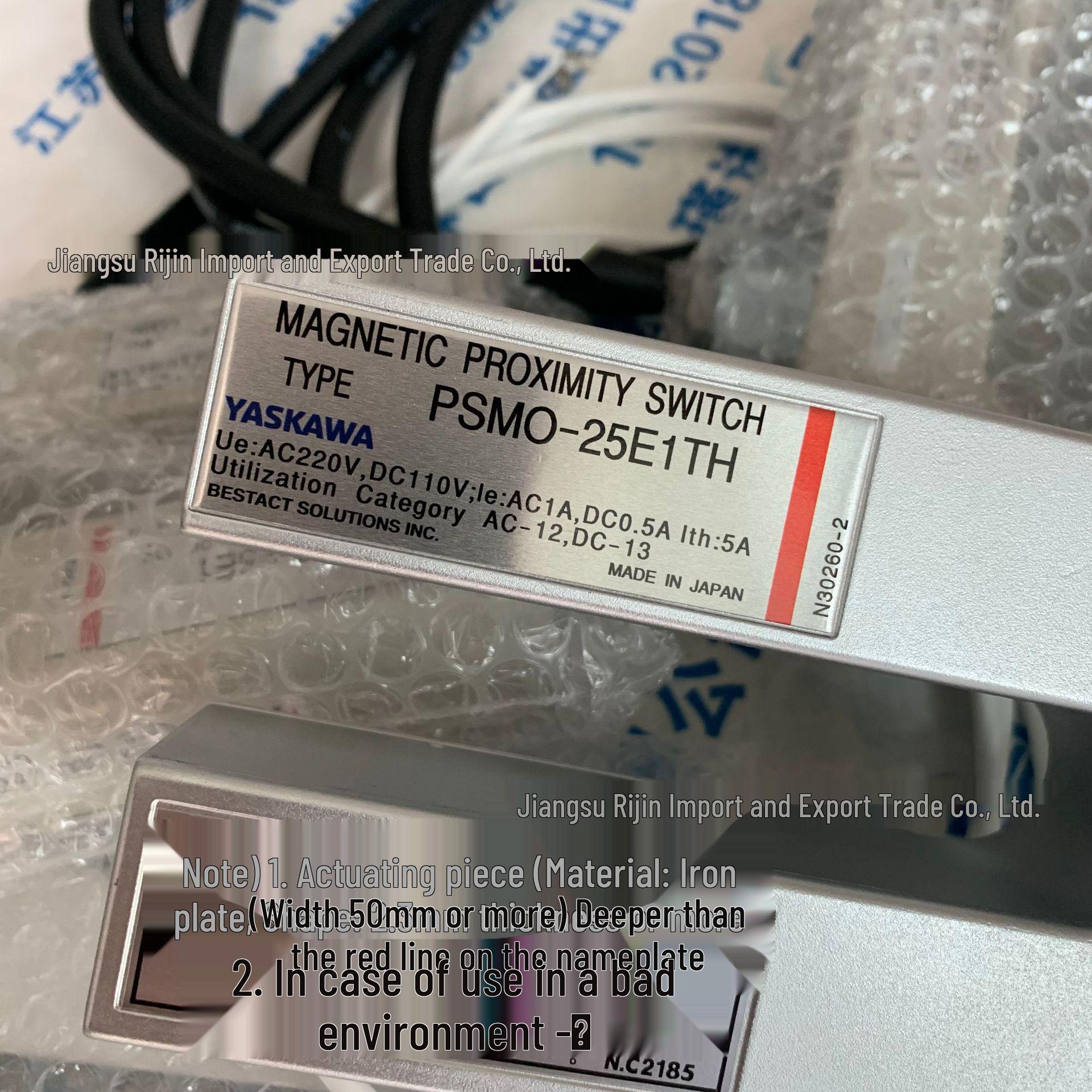 YASKAWA Japan PSMO-25E2TH Magnetic Proximity Switch
YASKAWA Japan PSMO-25E2TH Magnetic Proximity Switch