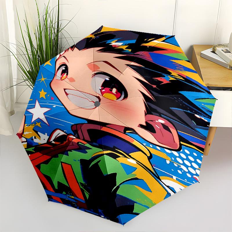 1pc Automatic Folding Umbrella with Graffiti Print, Portable Tri-Fold Design, 8-Bone Iron Frame, Outdoor, Ideal Gift for Fans, Travelers, Daily U
1pc Automatic Folding Umbrella with Graffiti Print, Portable Tri-Fold Design, 8-Bone Iron Frame, Outdoor, Ideal Gift for Fans, Travelers, Daily U