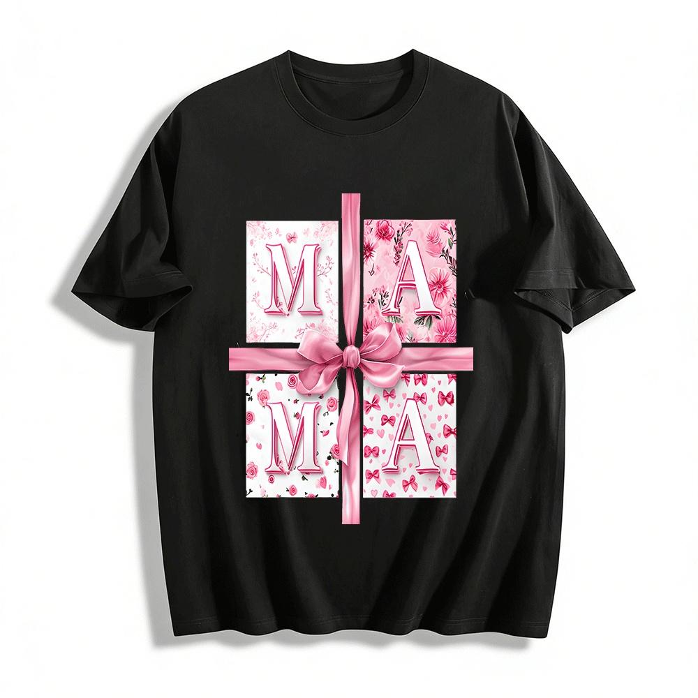 Mother s Day Themed MAMA Print Pink Casual Loose Short Sleeve T-Shirt Pure cotton T-shirt XXS
Mother s Day Themed MAMA Print Pink Casual Loose Short Sleeve T-Shirt Pure cotton T-shirt XXS