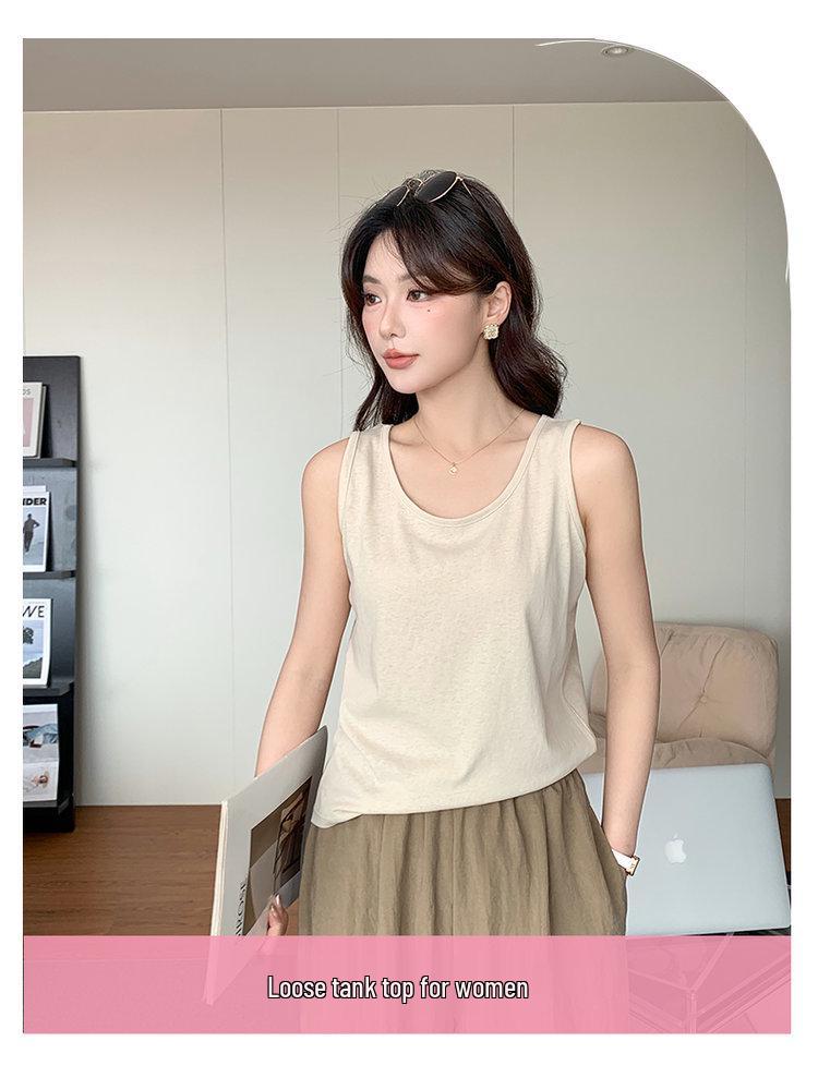 2025 Американский минималистичный однотонный топ-майка: Свободный, Шикарный, Повседневный Летний Топ для Женщин L (115-130 lbs)
2025 Американский минималистичный однотонный топ-майка: Свободный, Шикарный, Повседневный Летний Топ для Женщин L (115-130 lbs)