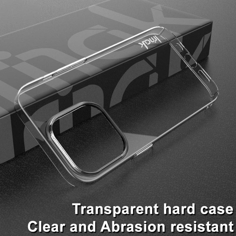 IMAK Air II Pro Shockproof Case for iPhone 14 Pro Max Ultra Clear Anti-Scratch Phone Cover Hard PC Phone Case A
IMAK Air II Pro Shockproof Case for iPhone 14 Pro Max Ultra Clear Anti-Scratch Phone Cover Hard PC Phone Case A