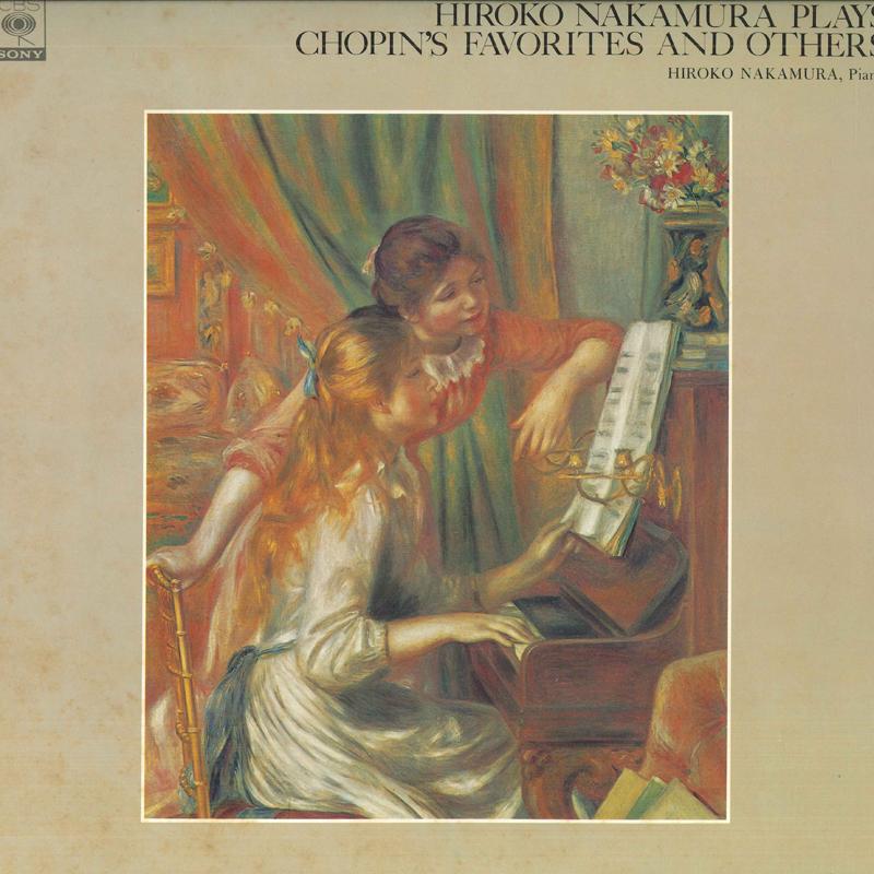 LP Record HIROKO NAKAMURA - Chopin: Waltz of the Little Dog -Co FCCA509 CBS SONY Japan Classical Used
LP Record HIROKO NAKAMURA - Chopin: Waltz of the Little Dog -Co FCCA509 CBS SONY Japan Classical Used