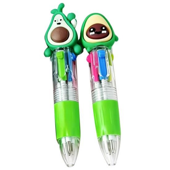 2PCS Ballpoint Pen Portable 4 Colors in One Pen Smooth Writing with Cute Cartoon Doll Top Multicolor Pen for Personal Use D
2PCS Ballpoint Pen Portable 4 Colors in One Pen Smooth Writing with Cute Cartoon Doll Top Multicolor Pen for Personal Use D
