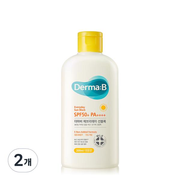 Dermabee Everyday Sunblock SPF50+ PA++++, 200мл, 2 шт. Популярная корейская косметика
Dermabee Everyday Sunblock SPF50+ PA++++, 200мл, 2 шт. Популярная корейская косметика