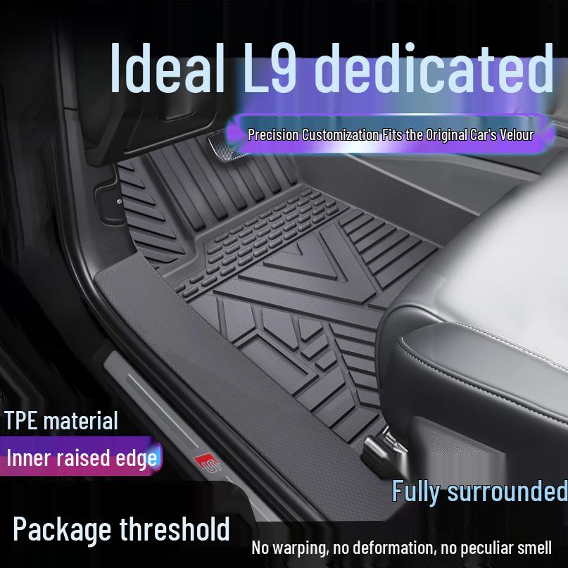 Li Auto L9 TPE Full Coverage Waterproof Car Mats & Door Sill Covers Single Layer Upgrade
Li Auto L9 TPE Full Coverage Waterproof Car Mats & Door Sill Covers Single Layer Upgrade