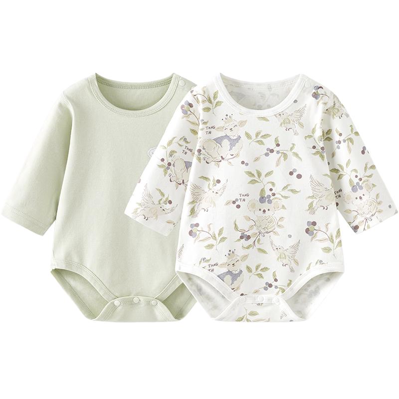 Tongtai Baby Pure Cotton Long Sleeve Bodysuit Romper 66cm
Tongtai Baby Pure Cotton Long Sleeve Bodysuit Romper 66cm