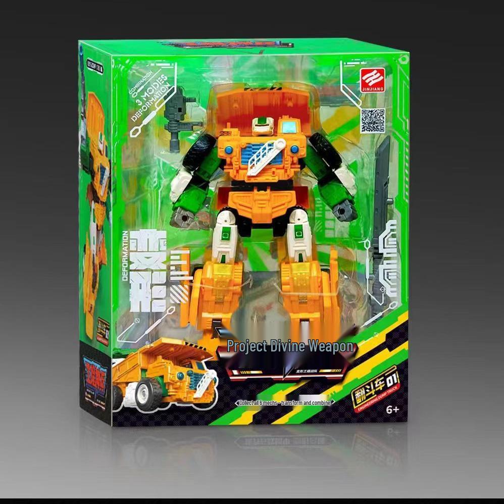 Jinjiang Transformer Toys: Autobot Construction Vehicles - Mixer, Truck, Bulldozer & Excavator
Jinjiang Transformer Toys: Autobot Construction Vehicles - Mixer, Truck, Bulldozer & Excavator