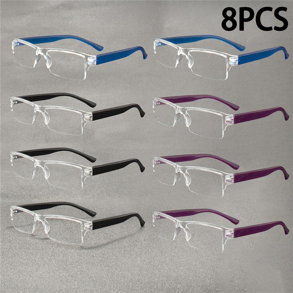 8PCS Y2K-Reading Glasses Frameless Rectangular Armless Design Strengths 0 to +4.0 C2
8PCS Y2K-Reading Glasses Frameless Rectangular Armless Design Strengths 0 to +4.0 C2