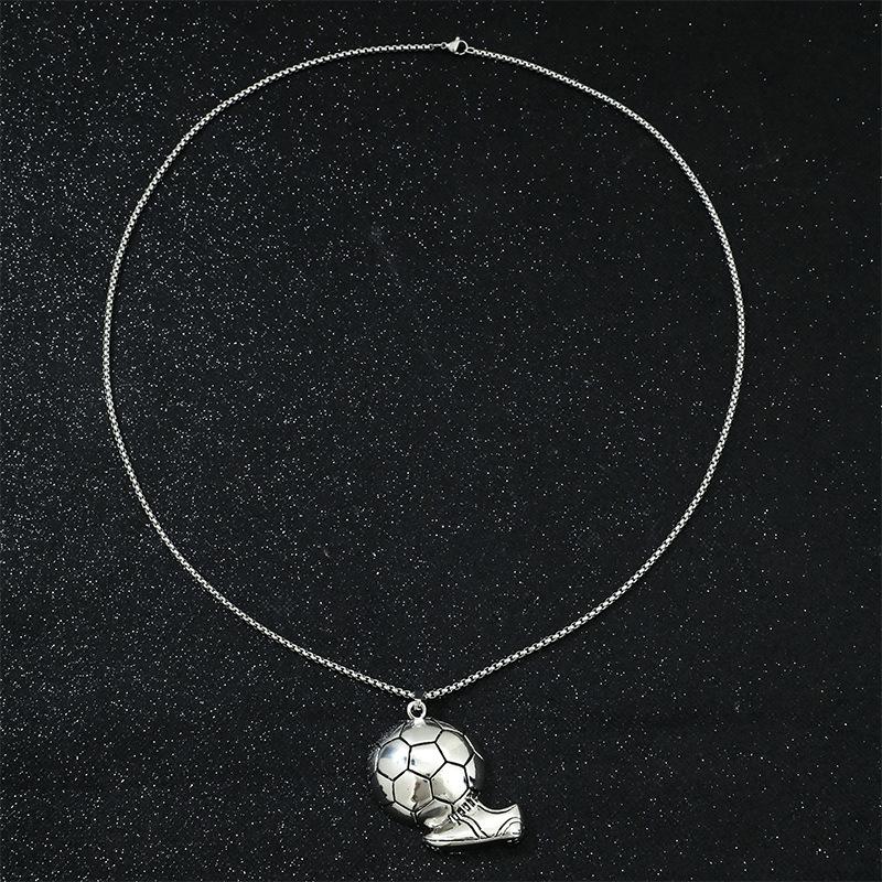 Футбольное ожерелье Персонализированная Универсальная Мужская Цепочка для Свитера Хип-Хоп Уличный Кулон Аксессуары
Футбольное ожерелье Персонализированная Универсальная Мужская Цепочка для Свитера Хип-Хоп Уличный Кулон Аксессуары