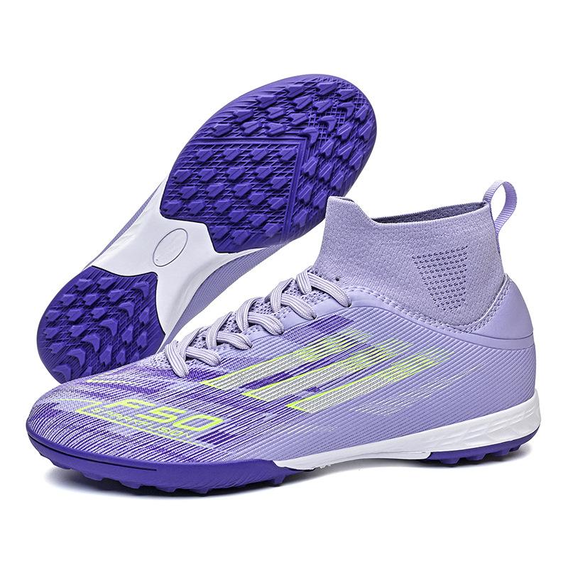 High-Top Football Shoes Tf Broken Nails Artificial Turf Ag Nails Leather Feet Boys And Girls Students Game Training Shoes 45
High-Top Football Shoes Tf Broken Nails Artificial Turf Ag Nails Leather Feet Boys And Girls Students Game Training Shoes 45